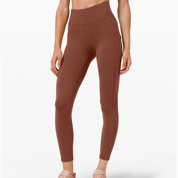 Lululemon Invigorate HR Tight 25” Ancient Copper - Picture 2 of 6